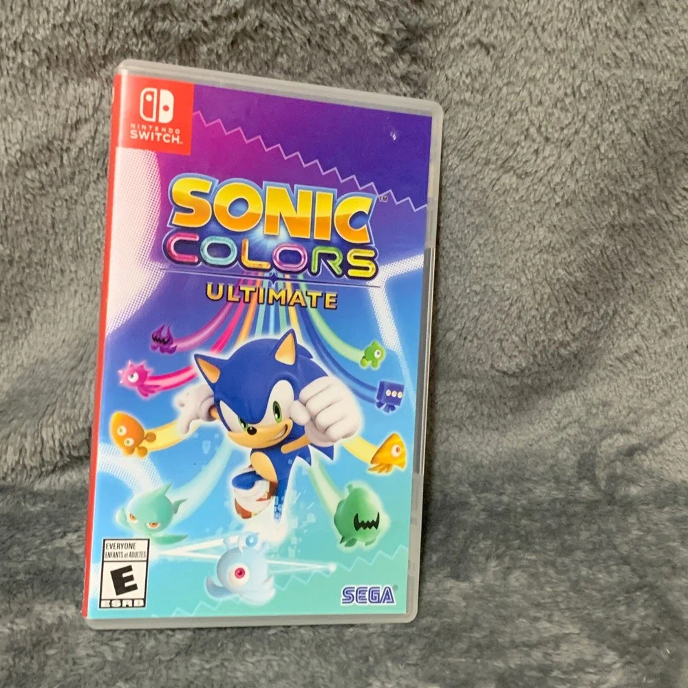 Sonic Colors Ultimate Nintendo Switch SEGA Video Game HAC P AXQ6A USA Physical